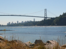 Vancouver - most Lions Bridge a downtown